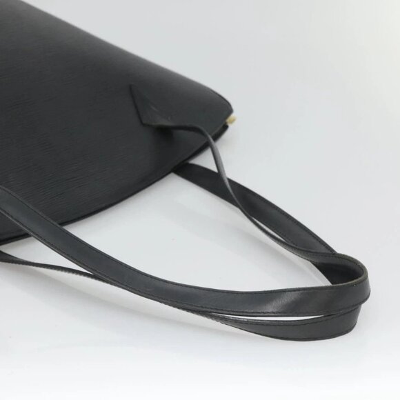 LOUIS VUITTON Epi Saint Jacques Shopping Shoulder Bag Black M52262 Auth 127498 - Picture 8 of 16